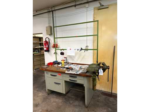  Workbench with contents