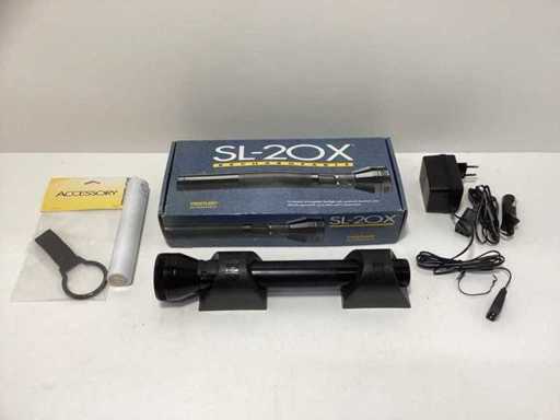 Streamlight SL-20X wiederaufladbare Taschenlampe – Aluminium – 12V V 230V Ladegerät