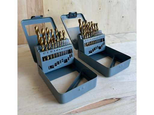 2 sets of drill bits 