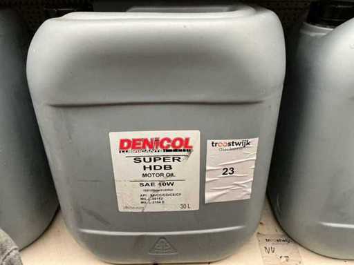 Denicol, Super HDB Motoröl SAE 10 VV, Hubraum 30 Liter