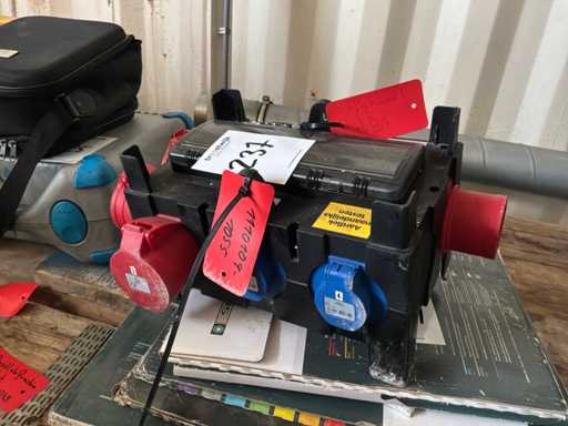 Power current distribution block