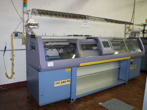 STOLL CMS 340 TC Liniowa Maszyna Do Dziewiarstwa