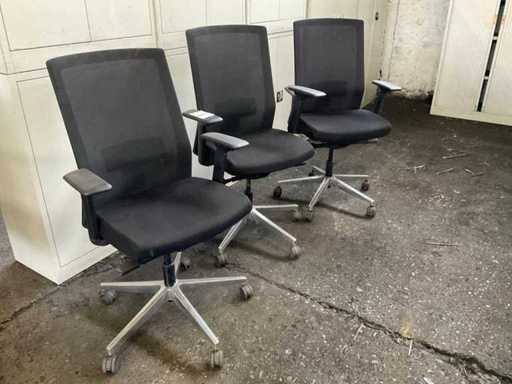 Krzesło biurowe (3x)