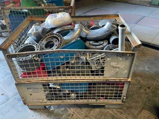 Tubes en PVC avec brides (mélange de terrain)