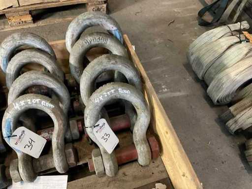 Crosby Lifting Sharp, Redpin (4x)