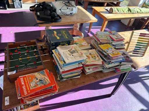 Partij strips boeken en spellen