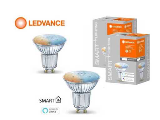 50 x ampoules LED intelligentes Ledvance GU10 