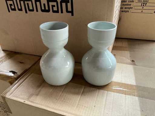 Fair Trade Pila kan keramiek +/- Ø10 x 17,5 cm (157x)