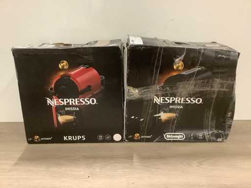 Machine à café Krups Nespresso Inissia (2x)