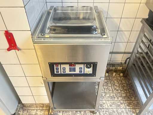 Henkelmann - 200A - vacumeermachine op mobiel onderstel