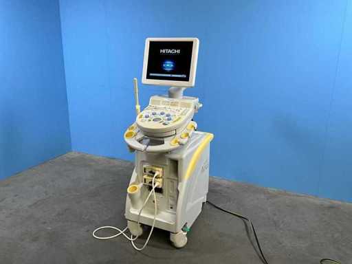 Hitachi - Hi Vision Avius - Ultrasound machine + Transducers - 2017