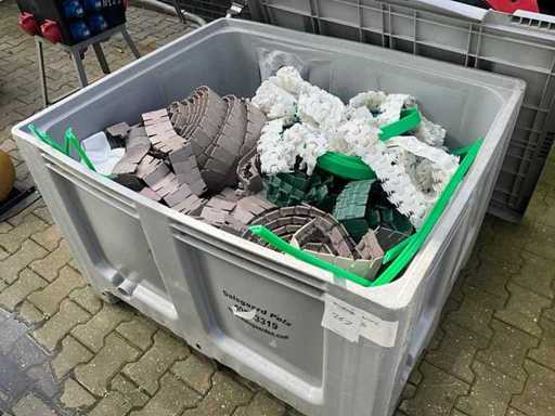 Charge der Kunststoff-Förderbandkette