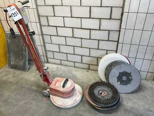 Tillage machine with accessories