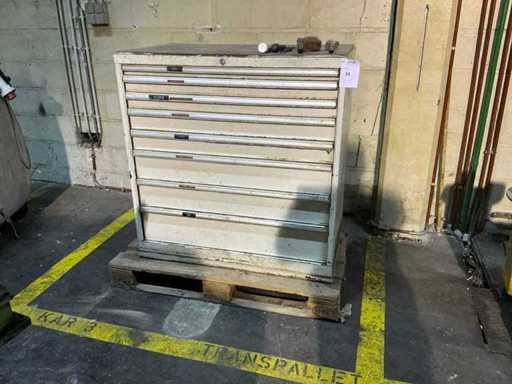 Commode avec contenu