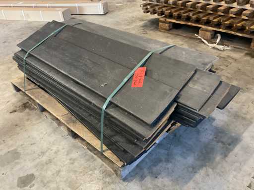 Schwedischer Rabbat schwarz Gartendiele (50x)