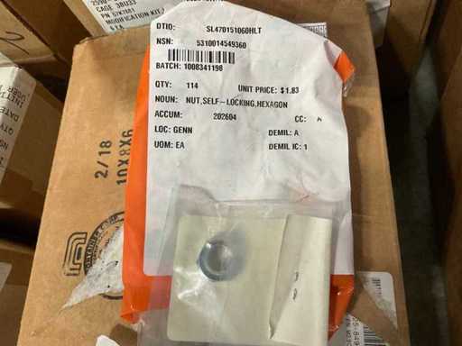 Hexagon self-locking nut (114x)