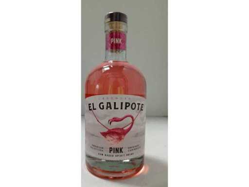 Lote de 600 botellas de licor de ron - El Galipote