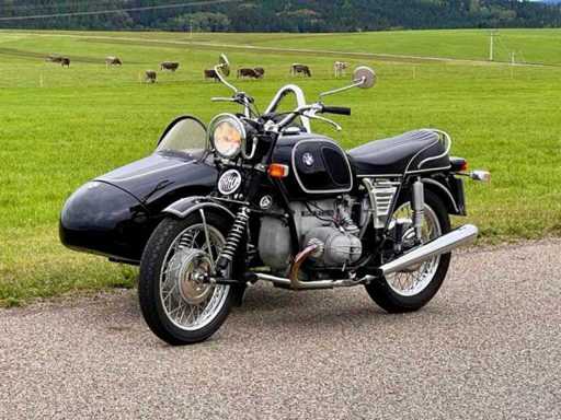 BMW R75/5 zijspanmotorfiets
