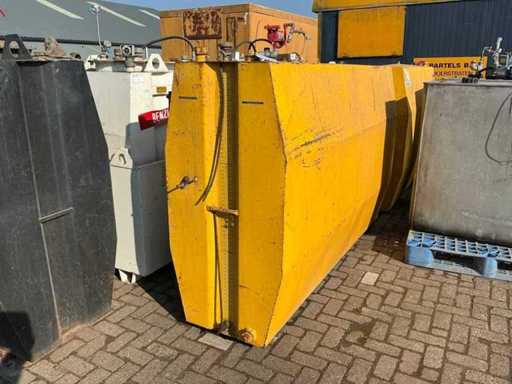 Réservoir de stockage horizontal