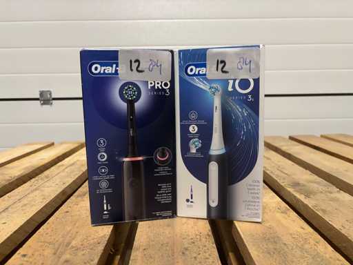 Oral-b - Braun - szczoteczka do zębów - pielęgnacja jamy ustnej (2x)
