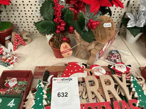 Weihnachtsdekoration für Partys.