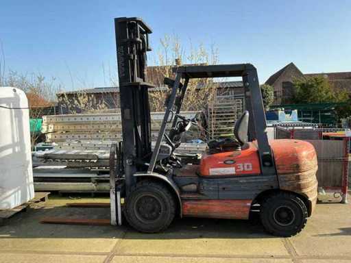 1995 Toyota E61 026F0F30 Vorkheftruck