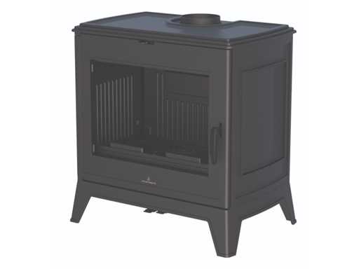 Bronpi - Preston - Gietijzer - Houtkachel