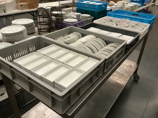 Walking dinner bowls