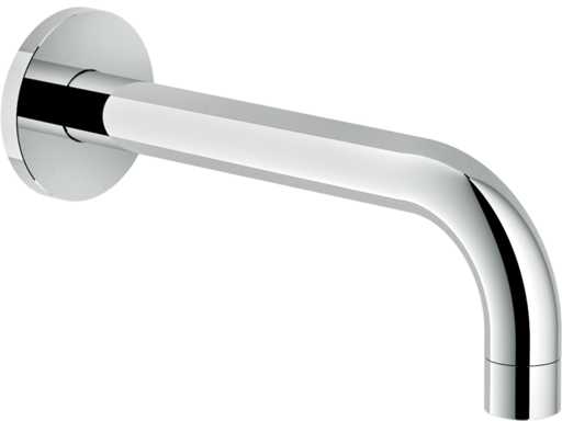 Nobili Wanduitloop chroom 22cm