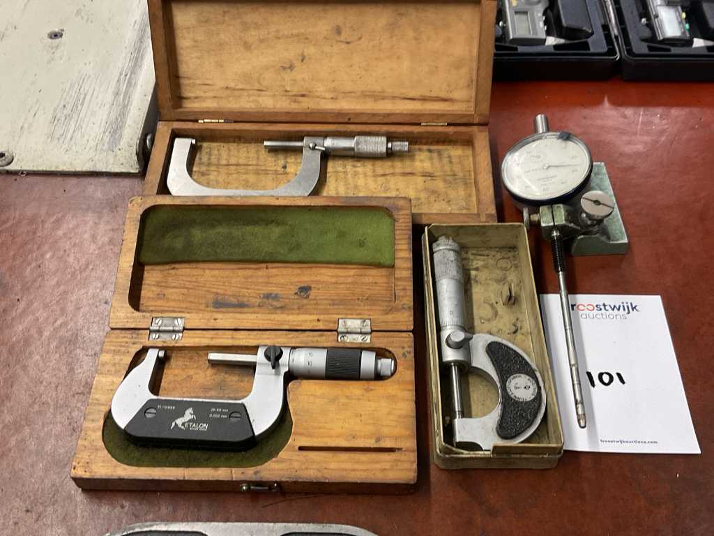 Outer micrometer miscellaneous (3x)