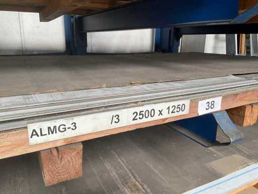 Konvolut ALMG-3 Bleche -3,13 qm