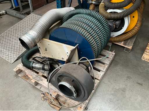 Absaugtrommel für Abgase