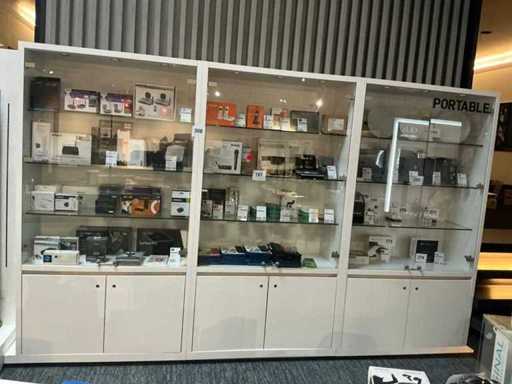 Display cabinet (3x)
