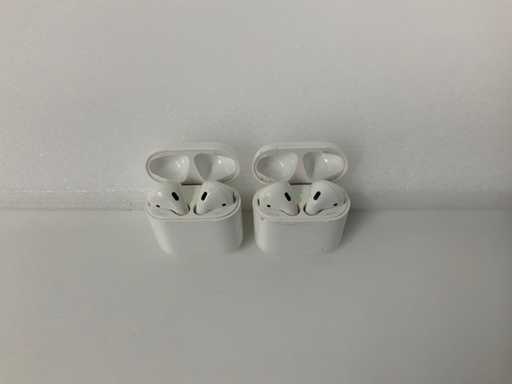 Apple - AirPods 2 z etui ?aduj?cym - MV7N2ZM/A (2x)