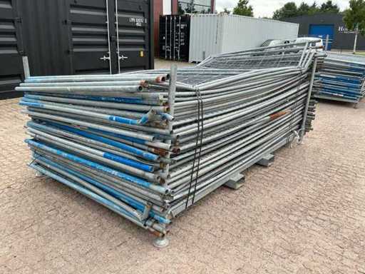 Batch of construction fences