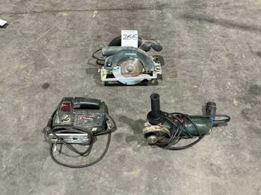 Metabo elektrisch handgereedschap (3x)