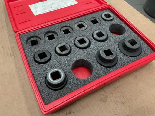 Jeu de douilles encliquetables