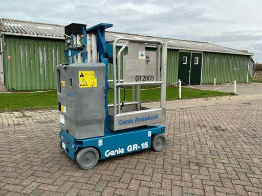 Plate-forme aérienne Genie GR-15 2018