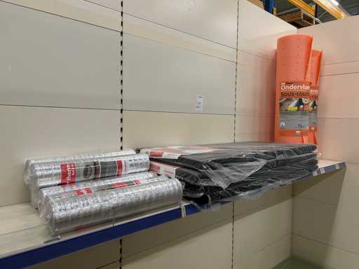 Laminatunterlage und Schalldämmung (20x)