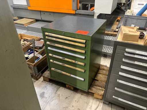 Dulap de scule cu conținut "Frezare"