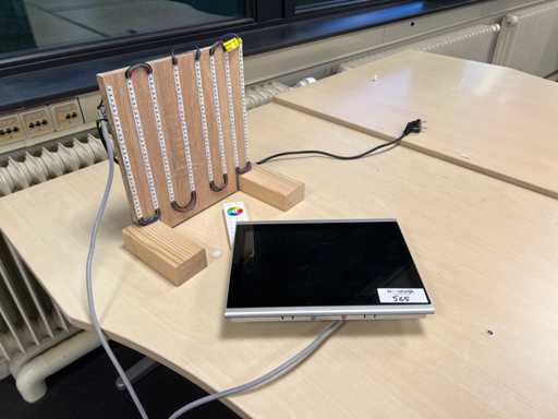 Configuración de demostración del PC WP 6121-WXPS del Panel de Contacto Phoenix para automatización industrial