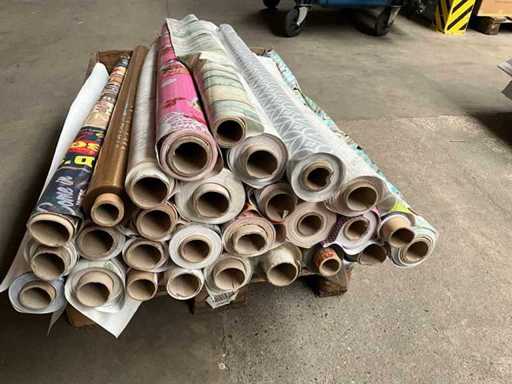 PALETTEDEAL : divers rouleaux de nappe de 140 cm de large