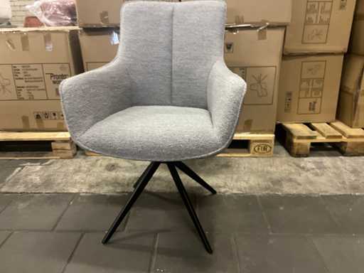 Chaise de salle à manger pivotante Marceno (6x)