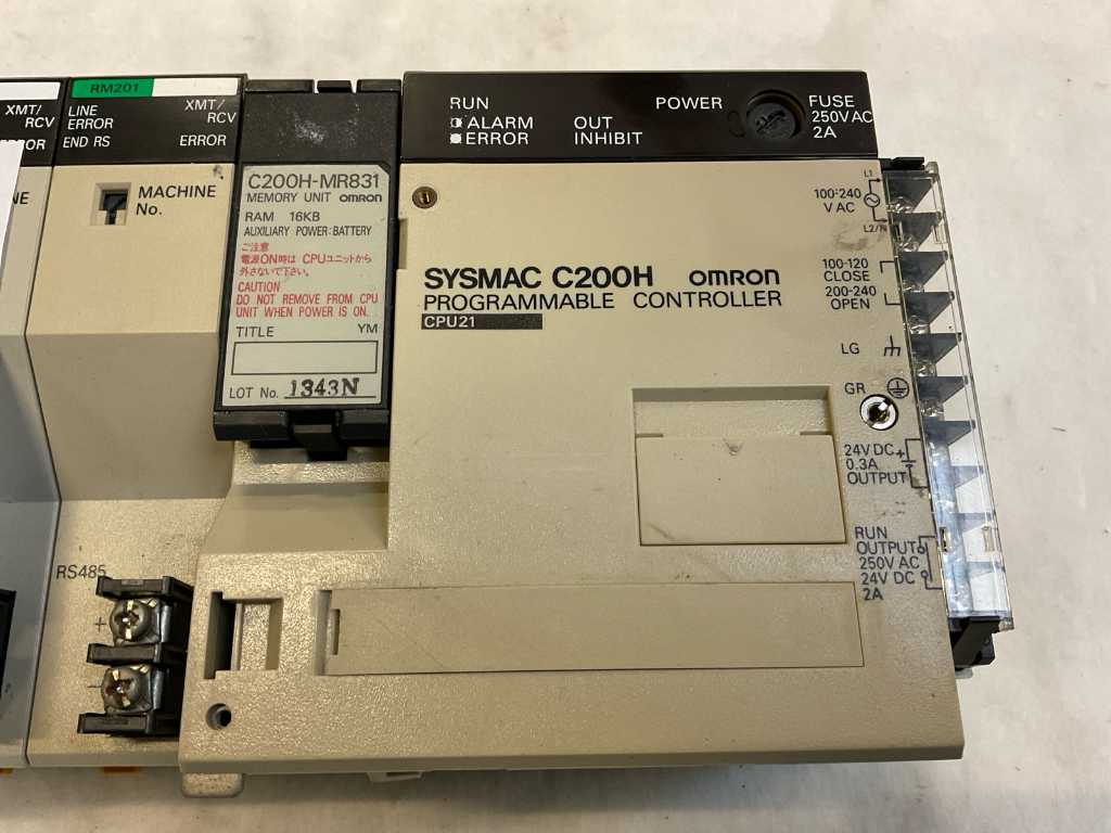 Omron Sysmac C200H CPU21 CPU module | Troostwijk Auctions