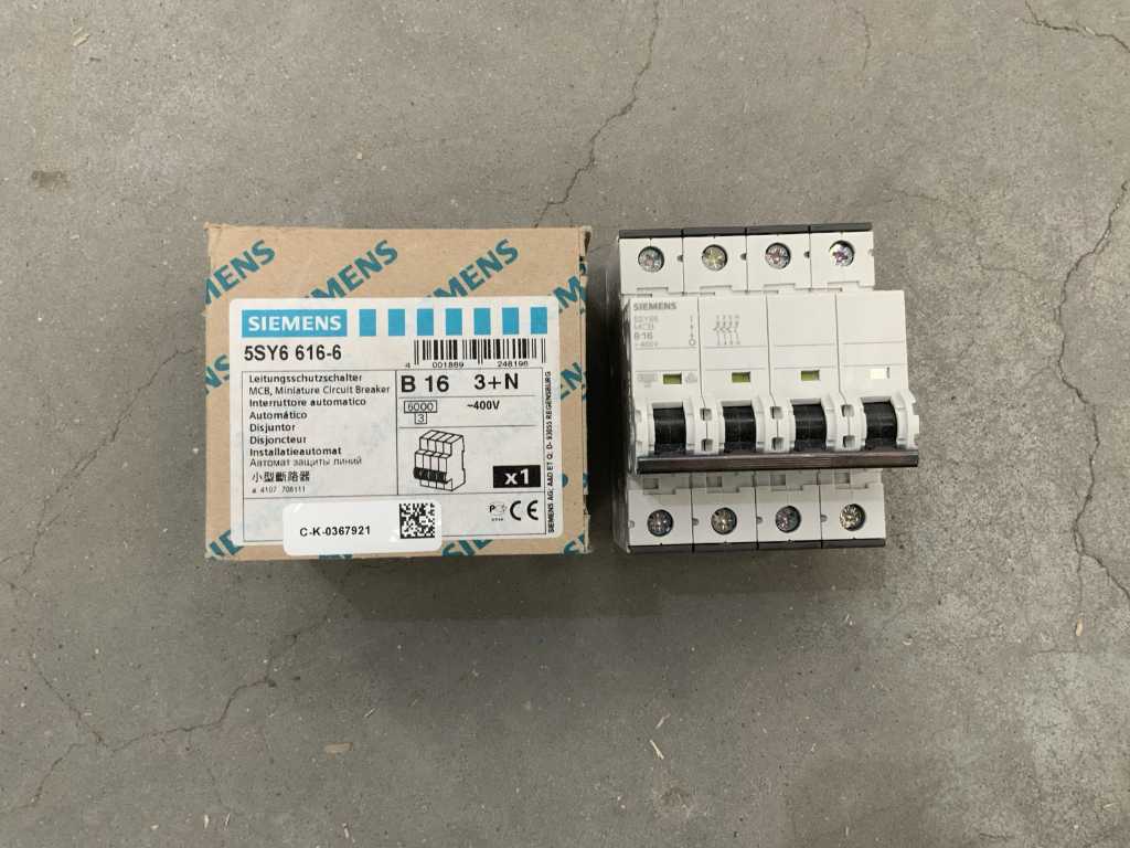 Siemens 5SY6 616-6 Circuit breaker 400V (18x)