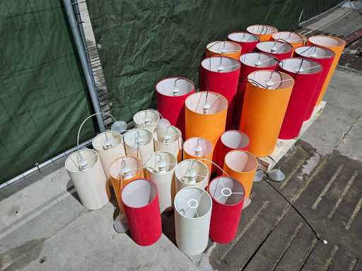 Miscellaneous lamp shades approx. 28 pieces