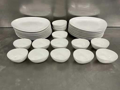 Q Fine China - Piatti e ciotole in batch