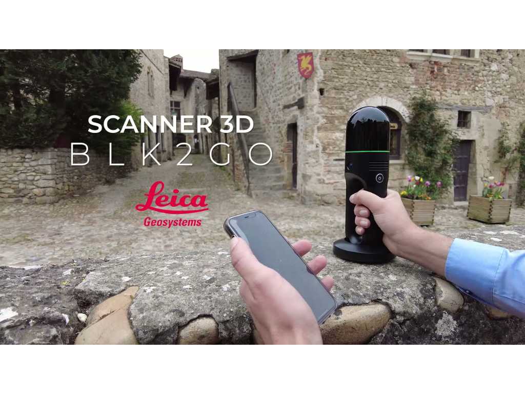 Scaner laser 3D portabil LEICA BLK2GO