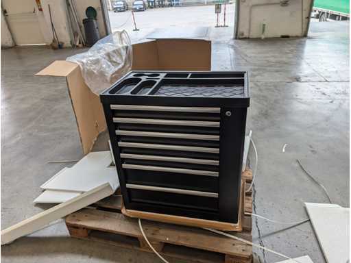 FREUTEK - TOL2801 - 280 pcs Tool Trolley with Tools and Cabinet