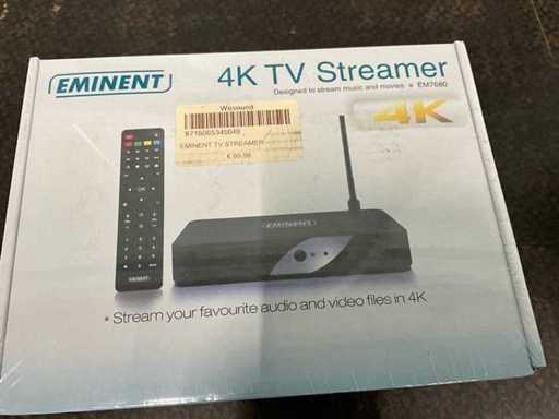 4K TV streamer EMINENT (2x)